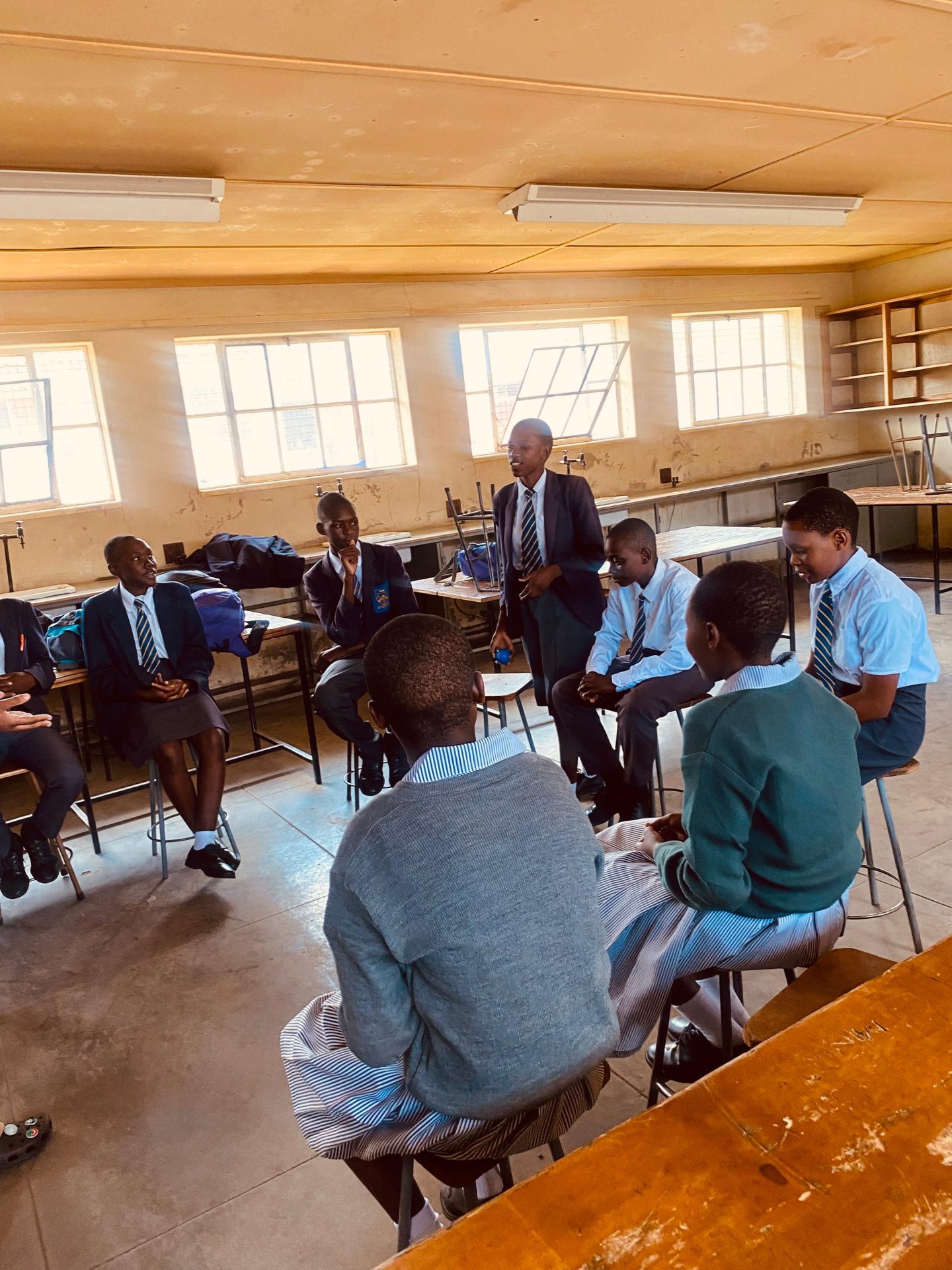 Youth-led campaign session